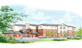 Another new care home, composed of small flats. Another new care home, composed of small flats.