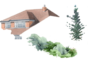 Parts that can be added to the basic artistic impression of the development. Parts that can be added to the basic artistic impression of the development.