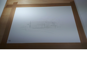 Once dry the pins can be removed. Once dry the pins can be removed.