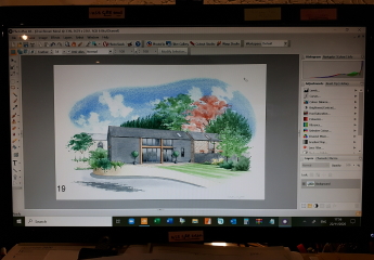 The images are then stitched back together and enhanced in photoshop. The images are then stitched back together and enhanced in photoshop.