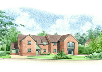 A proposed new block of quality homes.