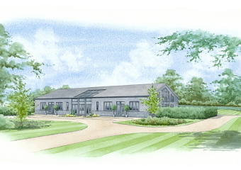 A small terrace block of houses.