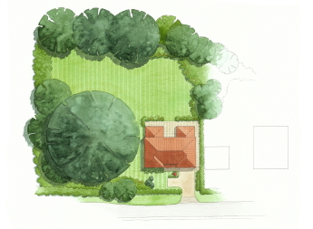 This is a partially complete site plan. This is a partially complete site plan.